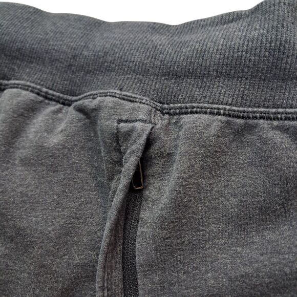 Lululemon Sweatpants Men's XXL Cross Cut Pant Heathered Black Zip Pockets Gym - Picture 4 of 13